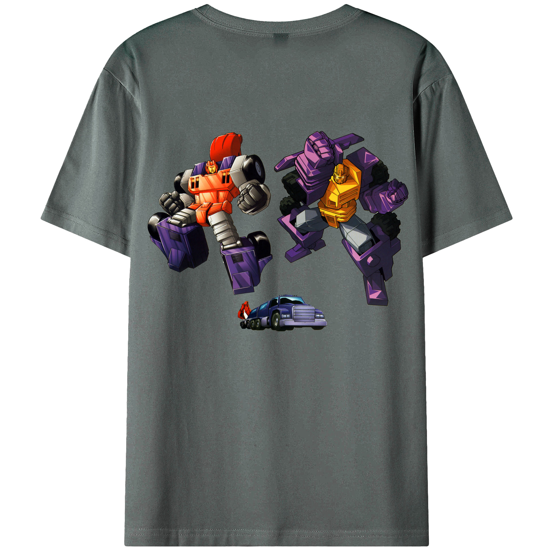 （画像用）  綿100％ メンズ半袖Tシャツ（バックプリント） 通気性